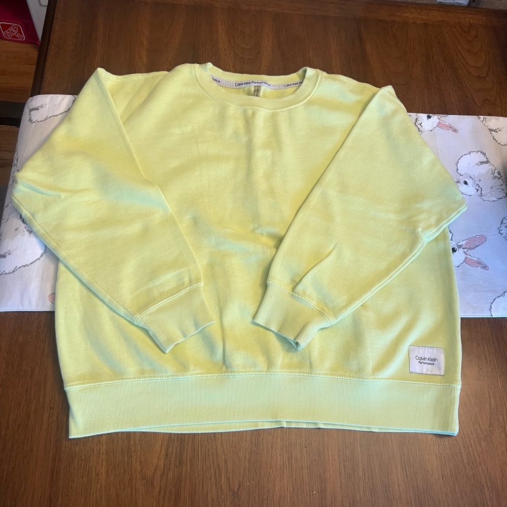Calvin Klein Performance Neon Sweatshirt